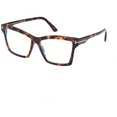 Tom Ford Ženski okvir za dioptrijske naočare Blue Block 0FT5964-B 5254, Smeđi Cene
