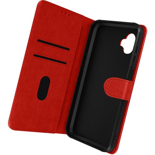 Avizar folio case samsung galaxy xcover 6 pro z držalom za kartico - rdeca, (20616849) Cene