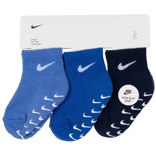 Nike Športne nogavice Chaussettes gripper s quarter bleu 3 paires Modra Cene