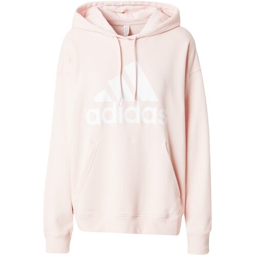 Adidas Sportska sweater majica &amp;#039;Essentials&amp;#039; roza / bijela Slike