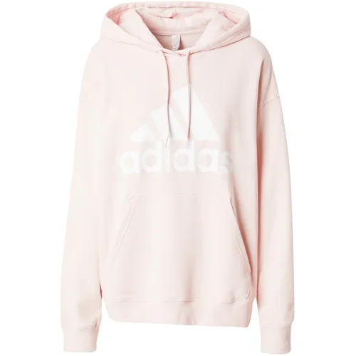 ADIDAS SPORTSWEAR Sportska sweater majica 'Essentials' roza / bijela