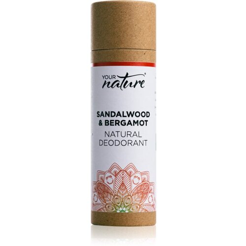 Your Nature Natural Deodorant trdi dezodorant Sandalwood &amp;amp; Bergamot 70 g Slike