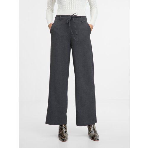 Orsay Grey women&amp;#039;s wide trousers - Women&amp;#039;s Slike