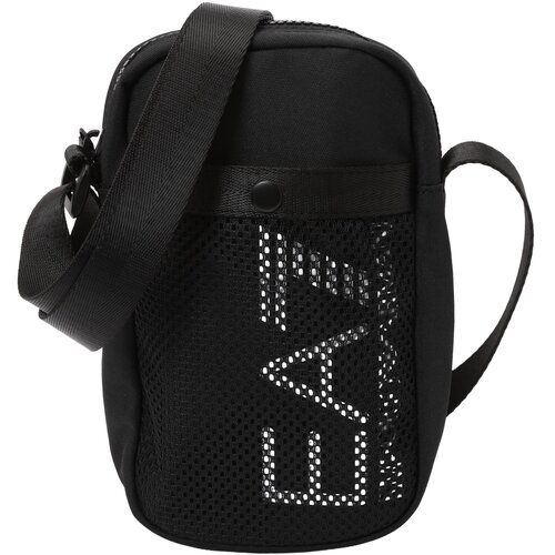 Ea7 Emporio Armani Torba preko ramena crna / bijela Cijene