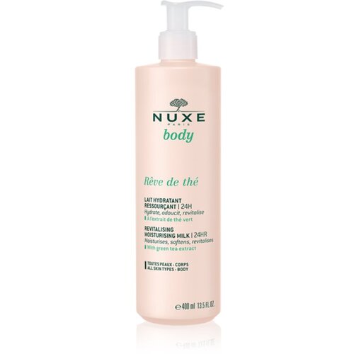 Nuxe Body Care Reve De Thé Revitalising Moisturising Milk vlažilen, mehčalen in poživitveni losjon za telo 400 ml za ženske Cene