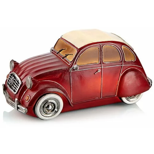 Markslöjd Rdeča namizna svetlobna dekoracija v obliki avtomobila Nostalgi