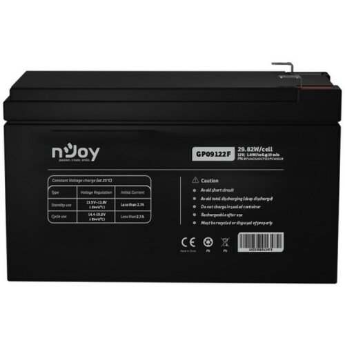 Njoy GP09122F baterija za ups 12V 9Ah (BTVACIUOCTO2FCW01B) Slike