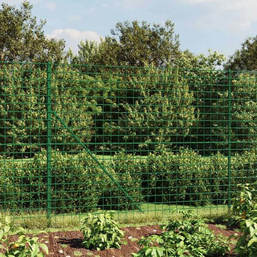  Ograda od žičane mreže zelena 1 4 x 25 m od pocinčanog čelika Slike
