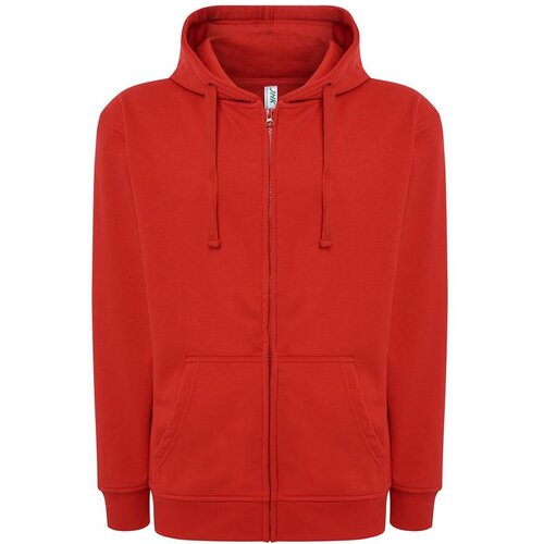  duks s kapuljačom i zatvaračem, unisex, crvena, veličina xs ( swuahoodrdxs ) Cene