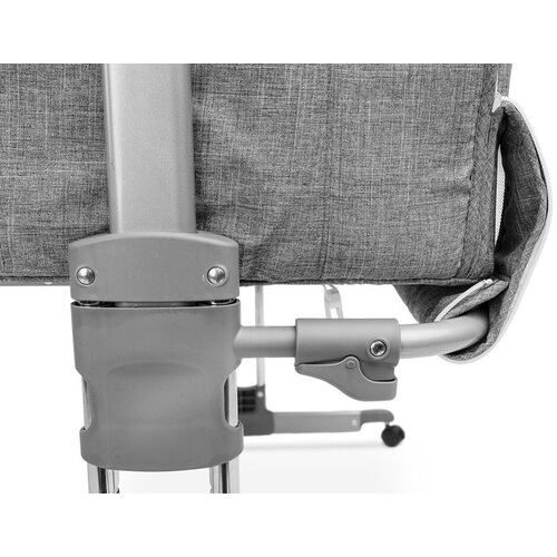 CARETERO obposteljna posteljica Sleep2gether &amp;ndash; siva Slike