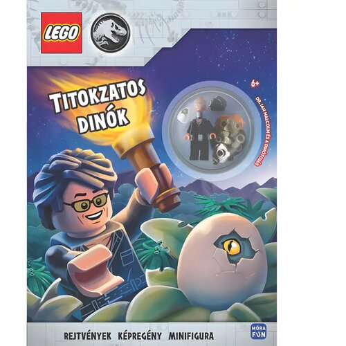 Móra LEGO® Jurassic World - Skrivnostni dinozavri z minifiguro dr. Ian Malcoma in dinozavrovim jajcem Cene