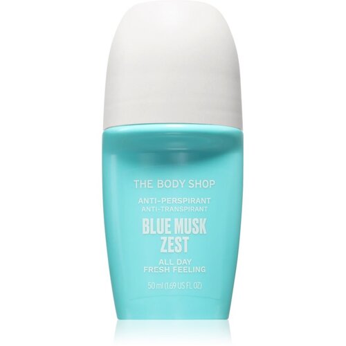 The Body Shop Blue Musk Zest antiperspirant roll-on 50 ml Slike