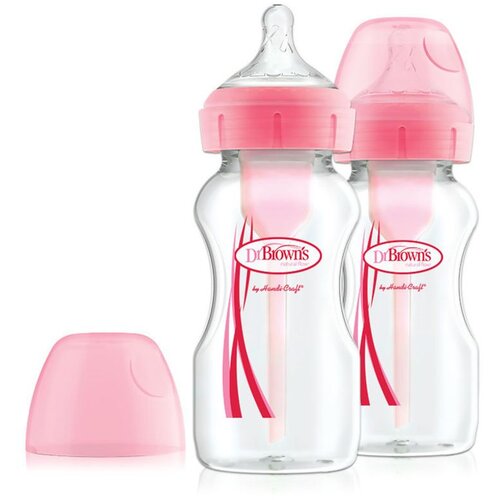 Dr.browns Boca Options+ PP, 270 ml, ružičasta, pakiranje od 2 komada Cijene