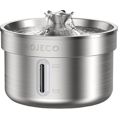 Rojeco Stainless steel fountain / drinker for dog and cat 2l Slike