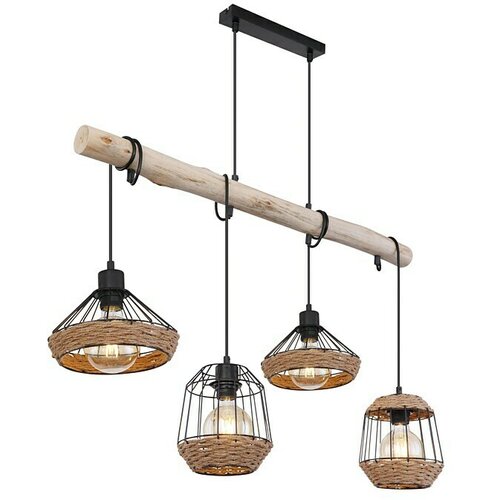 Globo Visilica Surri (60 W, D x Š x V: 87 x 22 x 29 cm, Crna, E27) Cijene