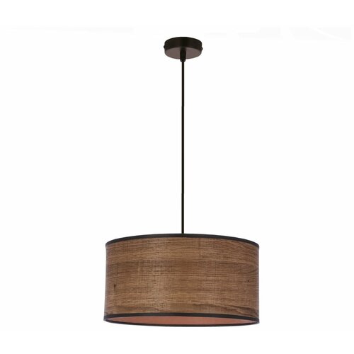 Candellux Lighting luster/visilica-legno viseća lampa crna 30 1X40W E27 abažur hrast (furnir) Cene