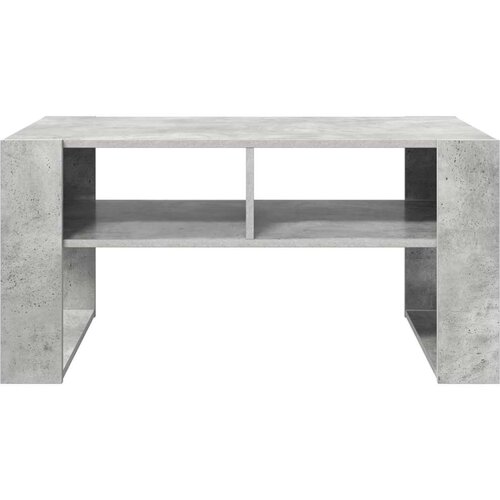  Stolić za kavu Betonski sivi 92 x 53 x 45 cm Konstruirano drvo Slike