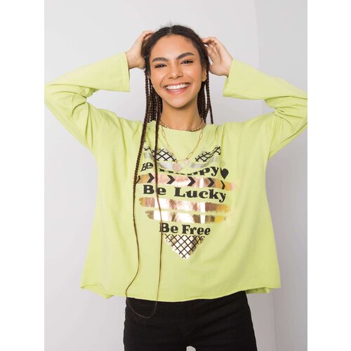 Italy Moda Blouse-DHJ-BZ-21103.06P-lime green Slike