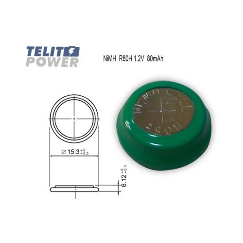  FocusPower dugmetna baterija NiMH R80H 1.2V 80mAh ( 1365 ) Cene