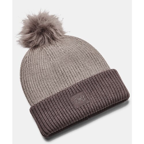 Under Armour Cap UA Halftime Ribbed Pom-GRY - Ladies Cijene