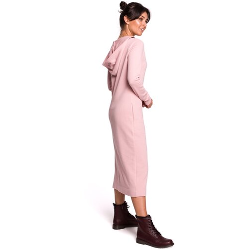 BeWear Ženska haljina B128 crna smeđa | pink Cene