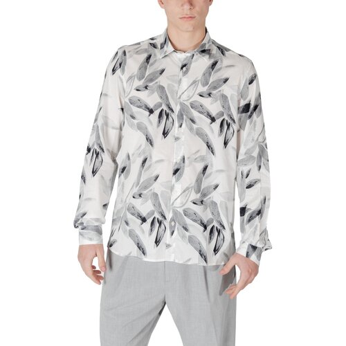 Antony Morato Srajce z dolgimi rokavi MMSL00614-FA430632 Bela Cene
