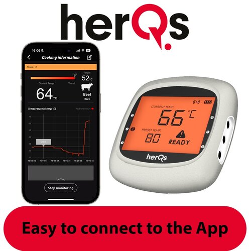 HerQs EasyBBQ - Pametni termometer za žar, (20518527) Slike