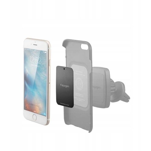 Spigen MP-4P KOVINSKA PLO&amp;Scaron;ČA MAGNETNI CAR NOSILEC MAGNETNO DRŽALO ZA TELEFON, (22006379) Slike