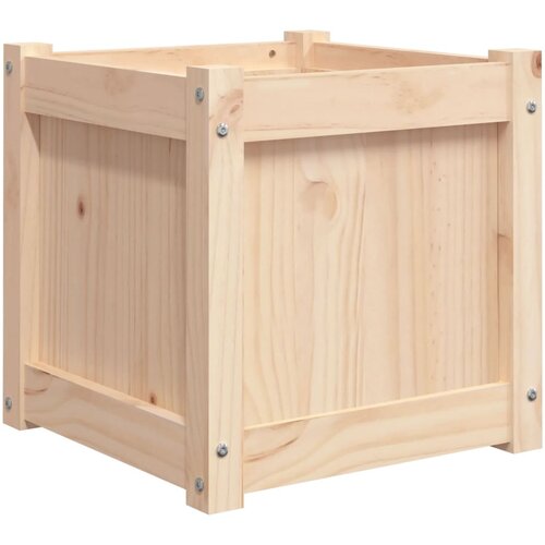  Vrtna sadilica 40 x 40 x 40 cm od masivne borovine Slike