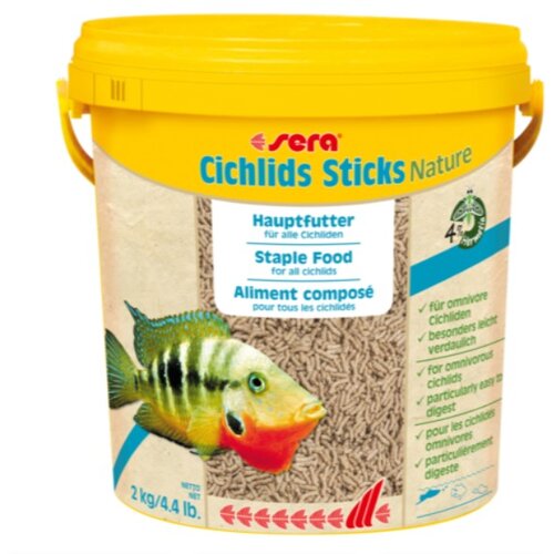 Sera Štapići za Ciklide Cichlids Sticks Nature 2kg Cene