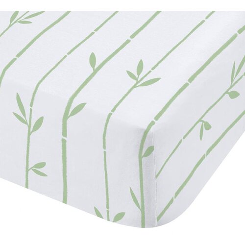 Catherine Lansfield Bijela dječja plahta s gumom za krevet za jednu osobu 90x190 cm Panda Paws &amp;ndash; Slike