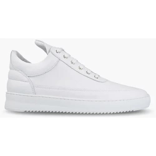 Filling Pieces Low Top Ripple Lane Nappa All White 25121721855