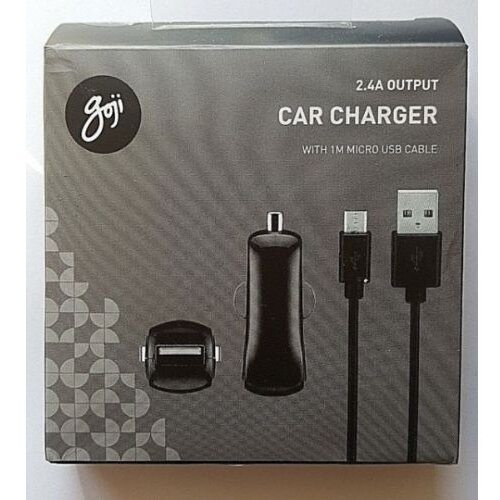 Goji avtopolnilec 2,4 a s kablom 1m microusb Cene