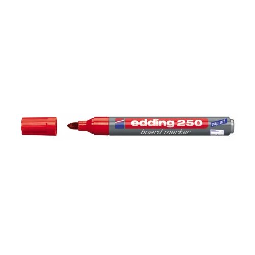 Marker za belu tablu 250 1,5-3mm, cap-off Edding crvena 09M250D Slike