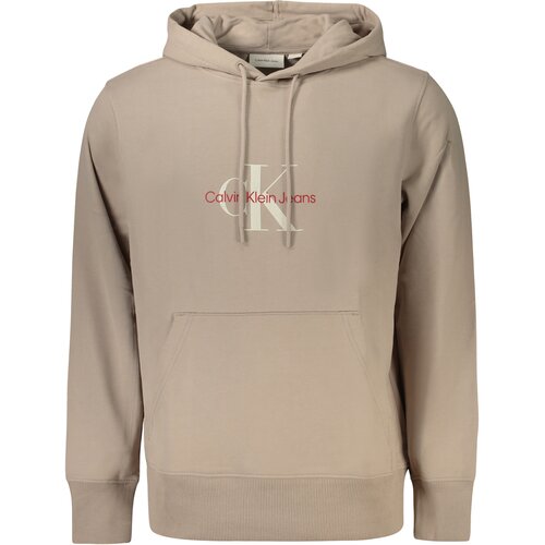 Calvin Klein SWEATSHIRT WITHOUT ZIP MEN BEIGE Cene