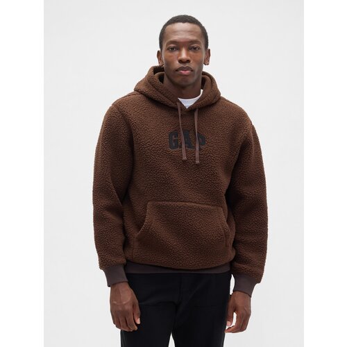 GAP Sherpa Logo Sweatshirt - Mens Cene