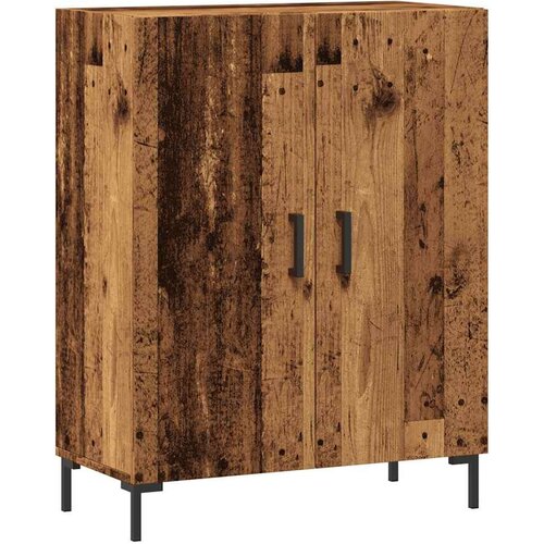 VidaXL Komoda boja starog drva 69,5x34x90 cm konstruiranog drva Slike