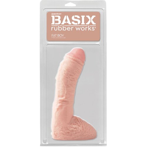 Pipedream Basix 10&amp;quot; Fat boy Dildo, 17.8 cm Slike