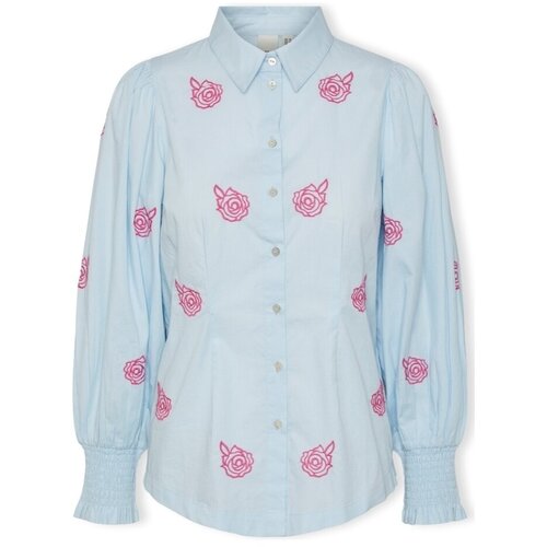 Y.a.s Topi & Bluze YAS Bella Shirt L/S - Omphalodes Rožnata Cene
