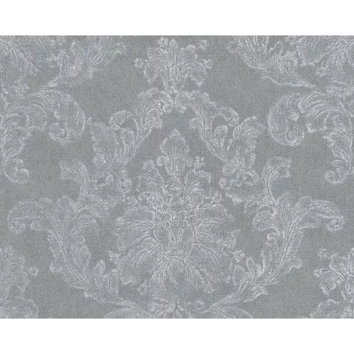 A.S. CREATION TAPETEN Tapeta iz netkane tekstilije AS CREATION Elegance 3 (temno siva, ornamentni vzorec, 10,05 x 0,53 m)