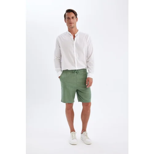 Defacto Relax Fit Cotton Bermuda Shorts