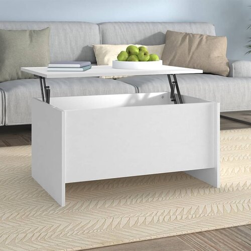 vidaXL stolić za kavu bijeli 80x55,5x41,5 cm od konstruiranog drva Cene