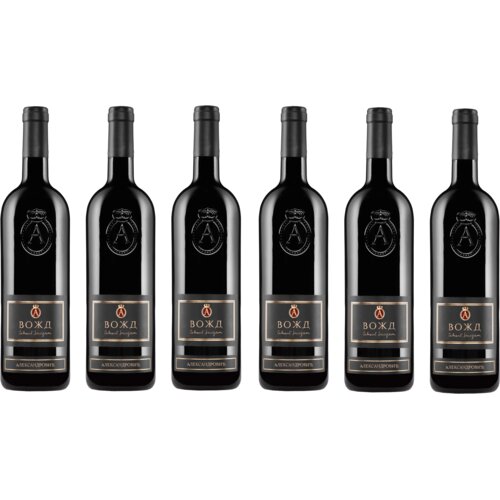 Vinarija Aleksandrović Vožd crveno vino, paket vina, 6 boca Slike