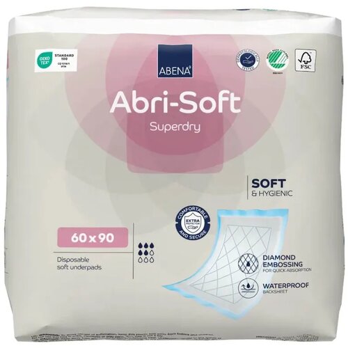 Abena Abri Podmetač za krevet Superdry Soft, 60x90cm, 25 komada Cene