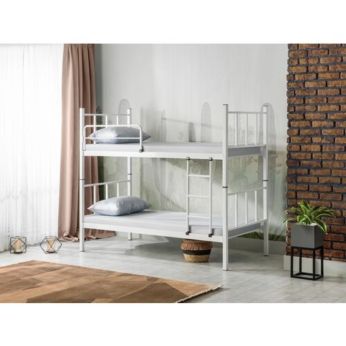 HANAH HOME R90 - white (90 x 190) white bunk bed Slike