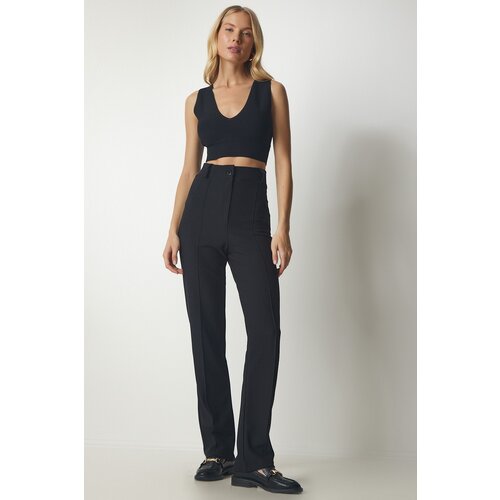  Pants - Black - Straight Slike