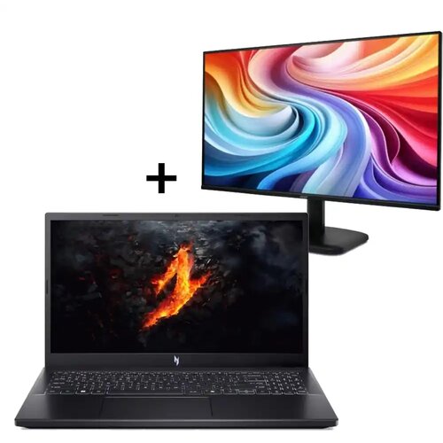 Acer Laptop Nitro ANV15-41 15.6 FHD IPS/R5-6600H/16GB/NVMe 512GB/RTX2050 4GB/GLAN/backlit Cene