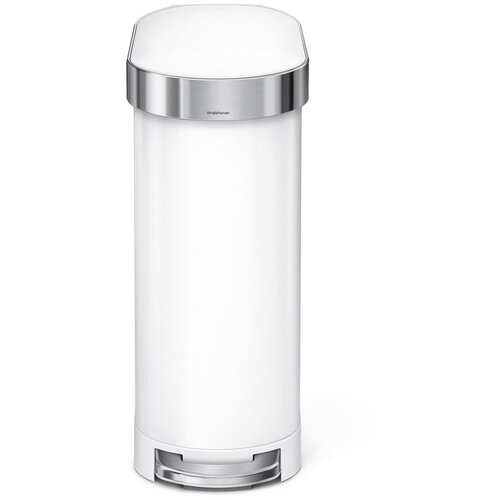Simplehuman Jekleni ko&amp;scaron; za odpadke s pedalom 45 l - Slike