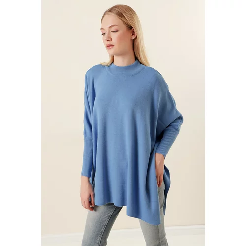 Bigdart Sweater - Navy blue - Oversize