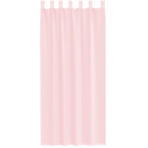 Voile zavjese s petljama 2 kom svijetlo ružičaste 140x225 cm Slike